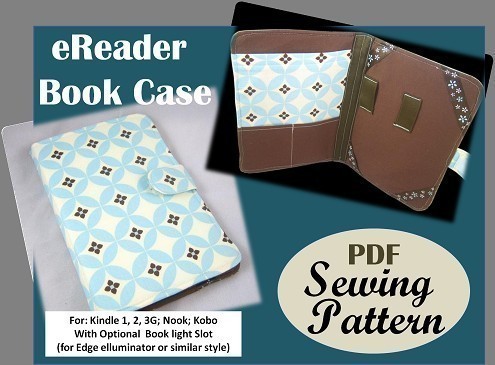 ebook reader case sewing pattern kit