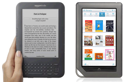 nook ereader vs kindle