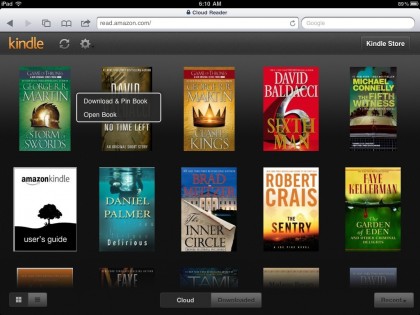 kindle cloud reader