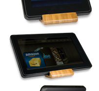 bamboo kindle fire stand